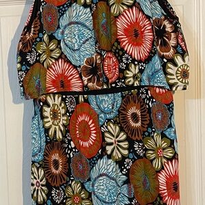 Loft Beach Floral Halter Dress, Size M